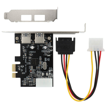 VisionTek.com - 2 Port USB 3.0 x1 PCIe Internal Card