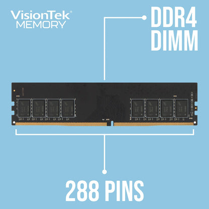 VisionTek.com - DDR4 - 2133MHz - CL15 - DIMM - Desktop