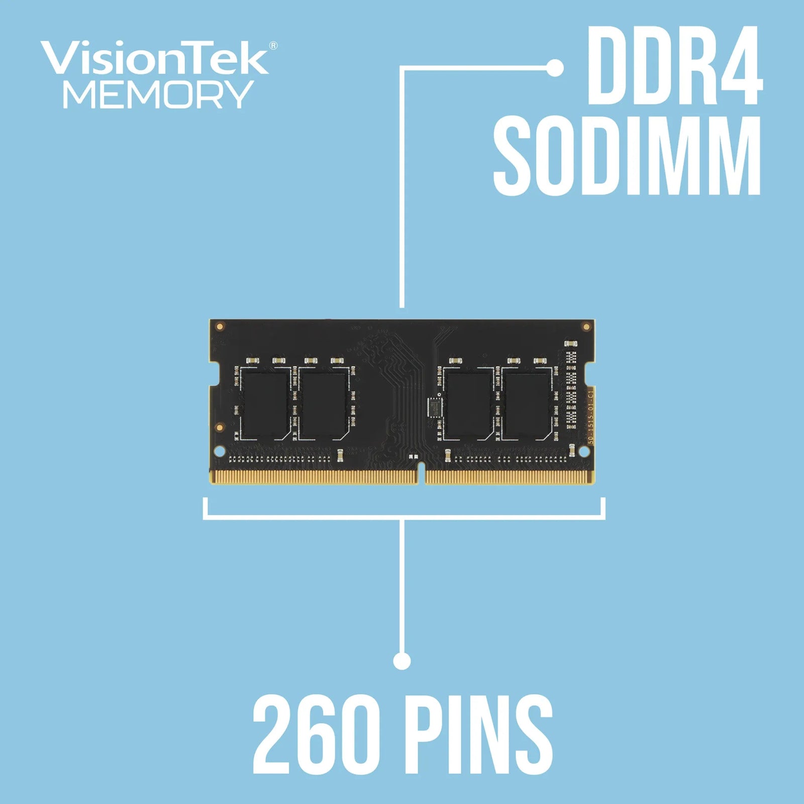 VisionTek.com - DDR4 - 2400MHz - CL17 - SODIMM - Laptop
