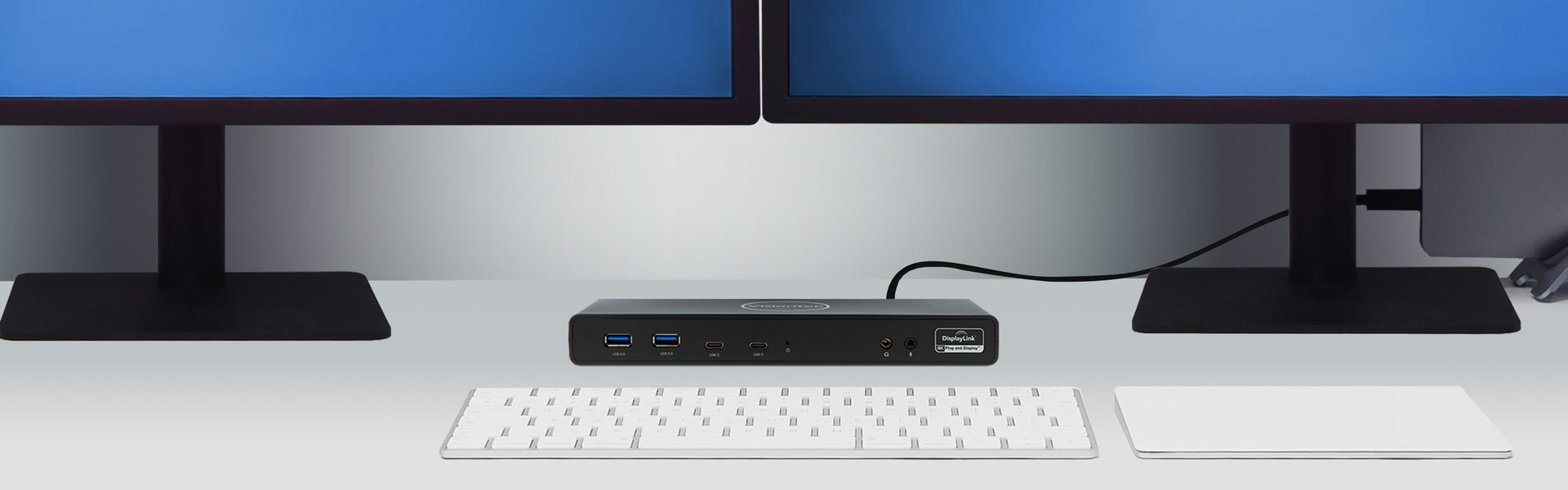 VisionTek Introduces the VT4510 Dual 4K USB Dock with 100W Power Delivery - VisionTek.com