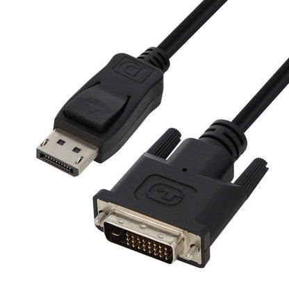 VisionTek.com - VisionTek DVI to DisplayPort Active Cable | 4 ft 11 in (1.5M) | 2560x1440 QHD | Plug & Play Adapter Cable | Compatible with DVI - D Devices