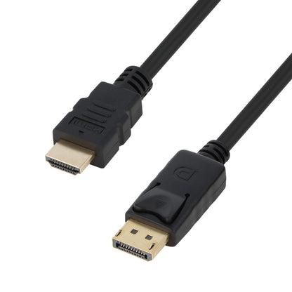 VisionTek.com - VisionTek HDMI to DisplayPort Active Cable | 5 ft (1.5M) | 4K @ 30Hz | HDMI to DP Conversion | Plug & Play | PC, Mac, Monitor Compatible