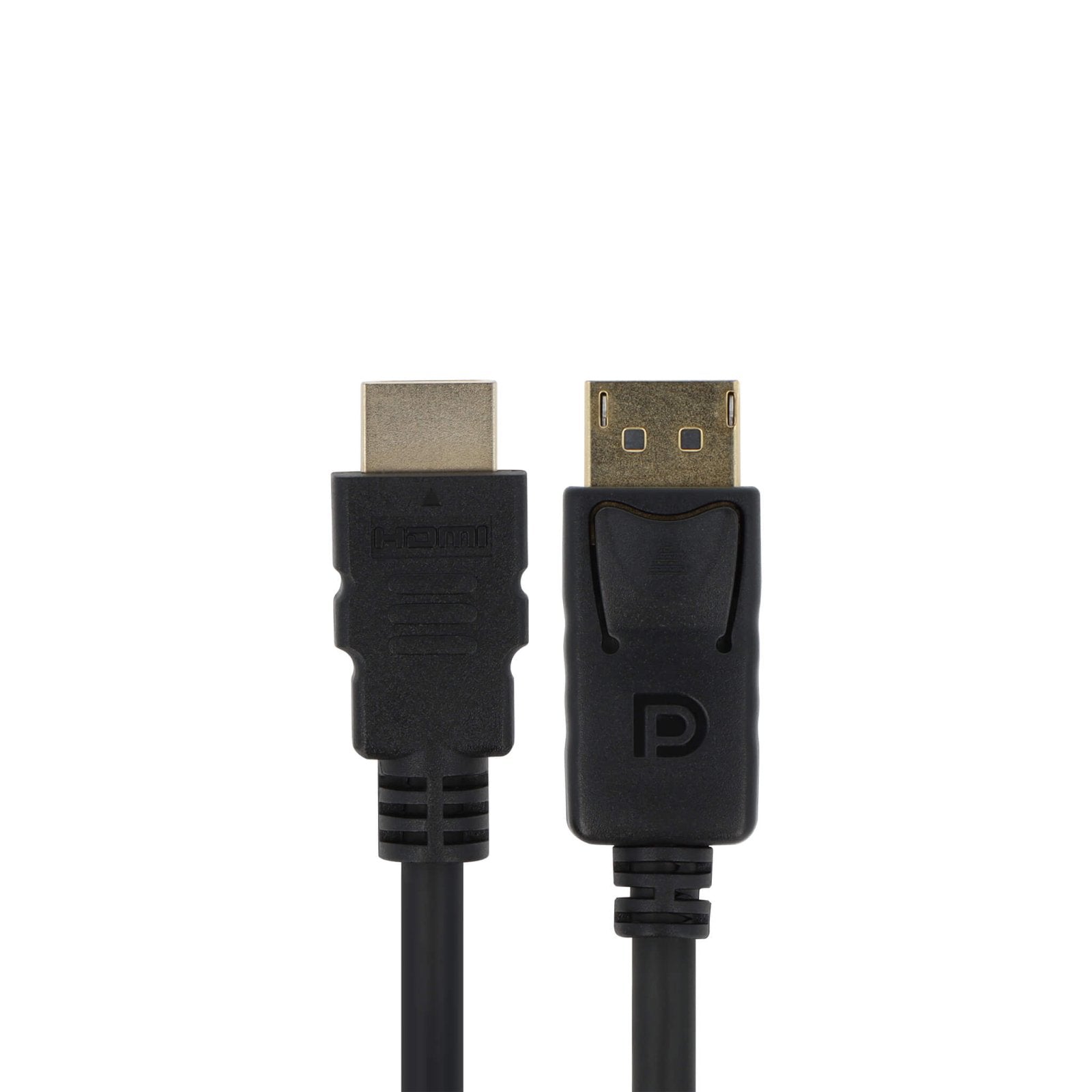 VisionTek.com - VisionTek HDMI to DisplayPort Active Cable | 5 ft (1.5M) | 4K @ 30Hz | HDMI to DP Conversion | Plug & Play | PC, Mac, Monitor Compatible
