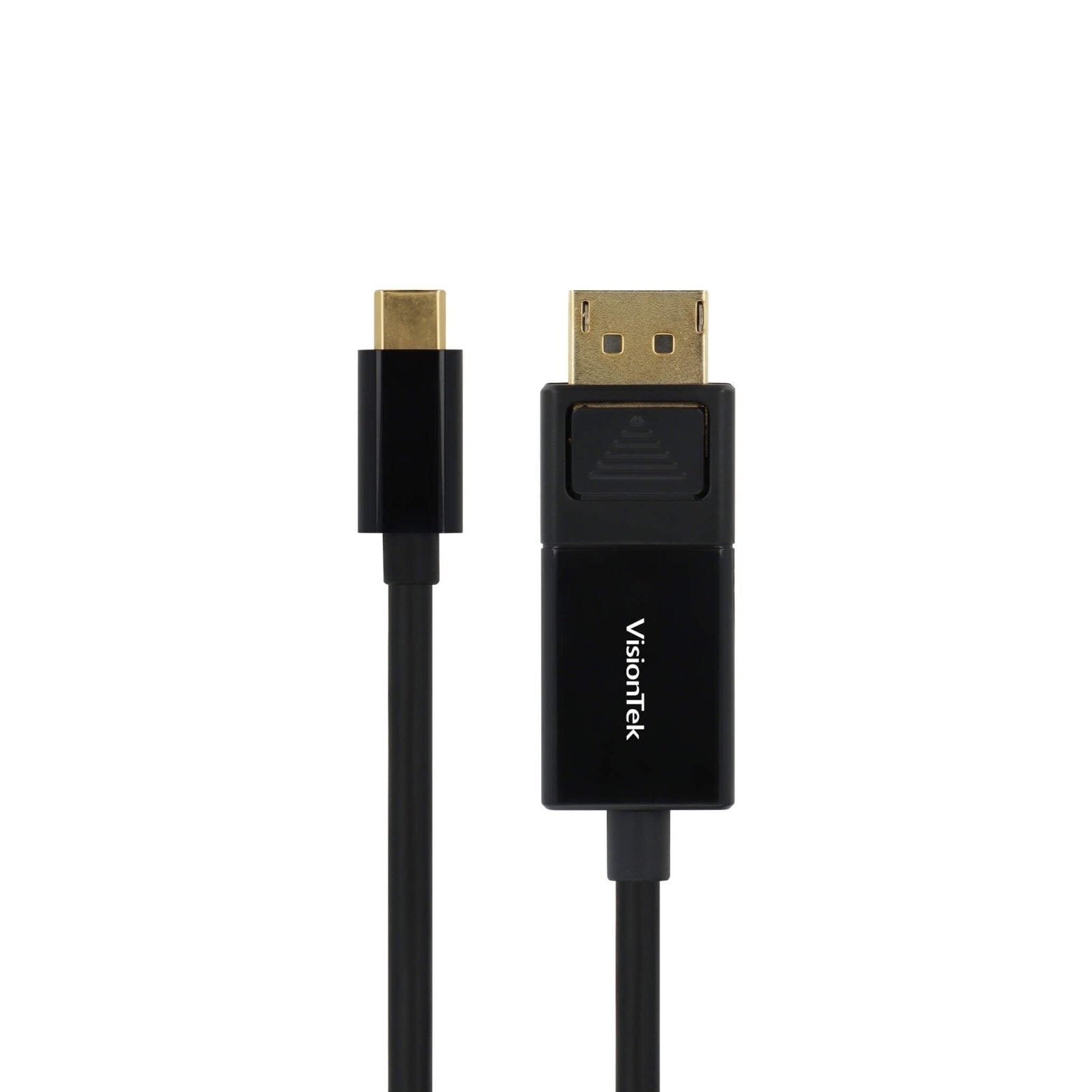 VisionTek.com - VisionTek USB - C to DisplayPort 1.4 Cable | 6 ft 6 in (2M) - 50 Pack | 8K UHD & 4K 120Hz | USB - C to DP | Plug & Play | PC, Mac, Monitor Compatible
