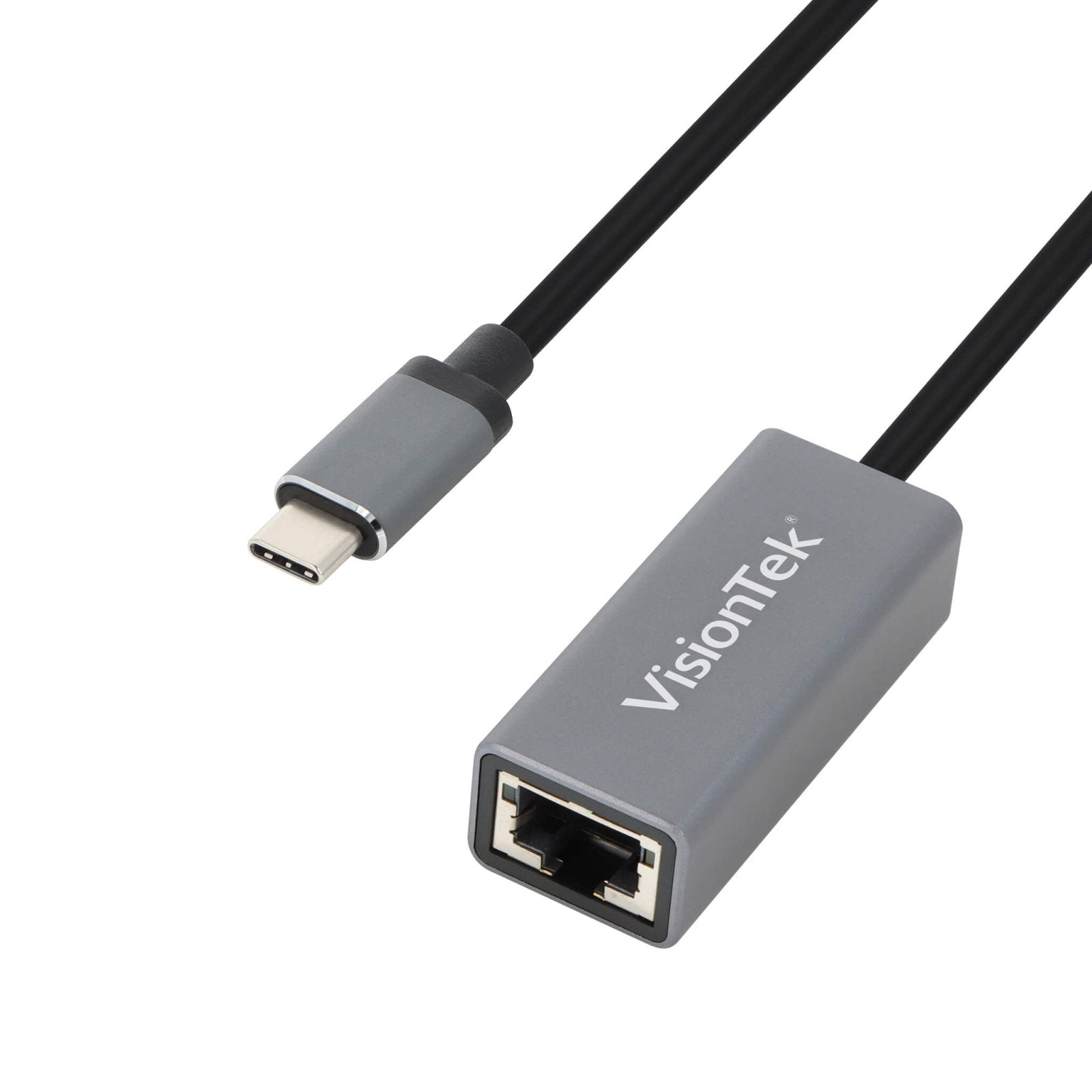VisionTek.com - VisionTek USB - C to Ethernet 1Gbps Adapter | Plug & Play Network Access | Thunderbolt 3/4 Compatible