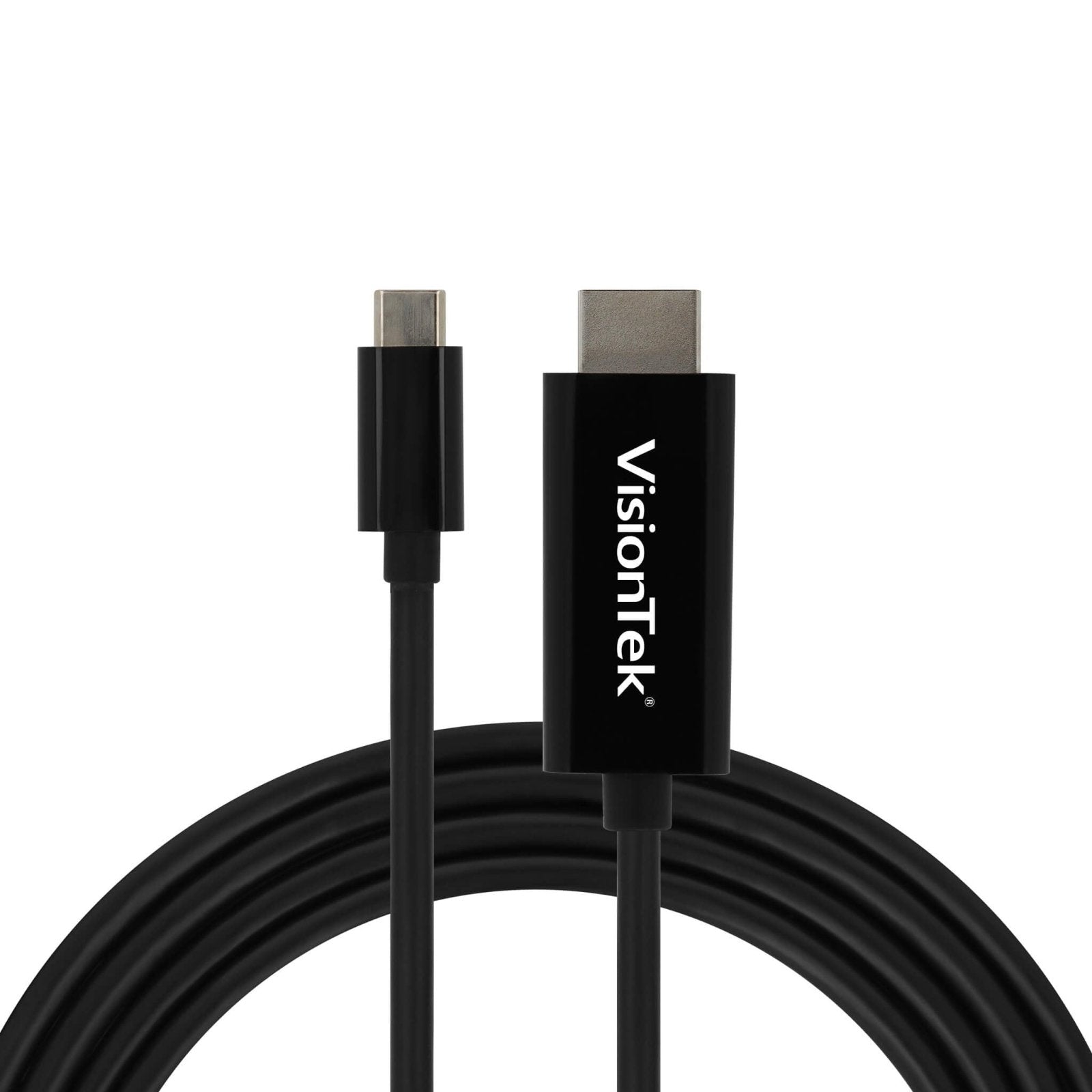 VisionTek.com - VisionTek USB - C to HDMI 2.0 Active Cable | 6 ft 6 in (2M) - 50 Pack | 4K @ 60Hz | USB - C to HDMI Connection | Plug & Play | PC, Mac, TV Compatible
