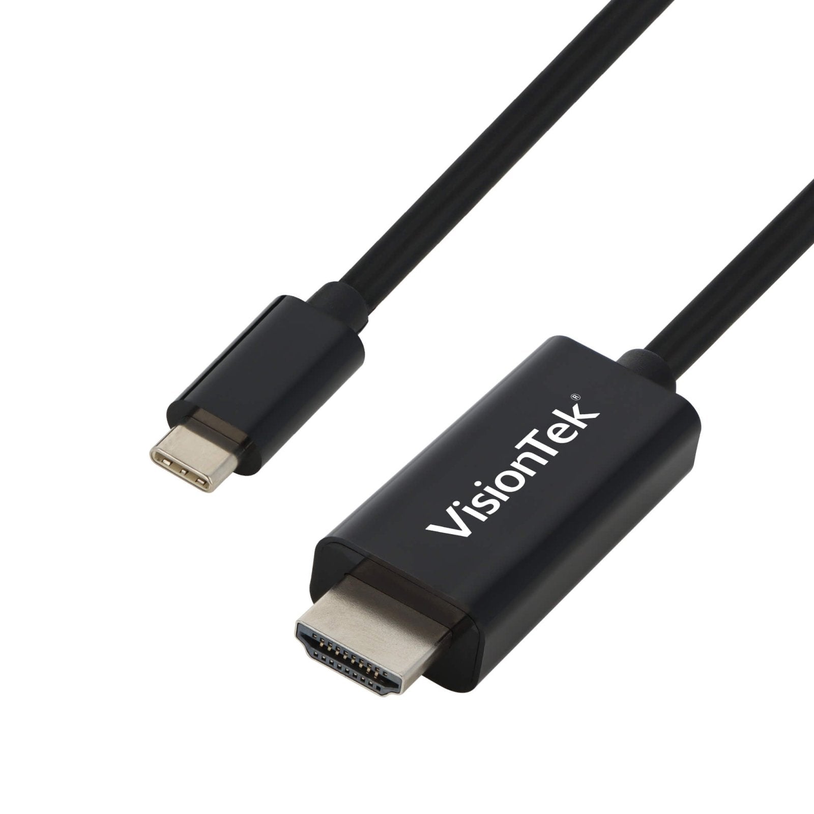 VisionTek.com - VisionTek USB - C to HDMI 2.0 Active Cable | 6 ft 6 in (2M) - 50 Pack | 4K @ 60Hz | USB - C to HDMI Connection | Plug & Play | PC, Mac, TV Compatible