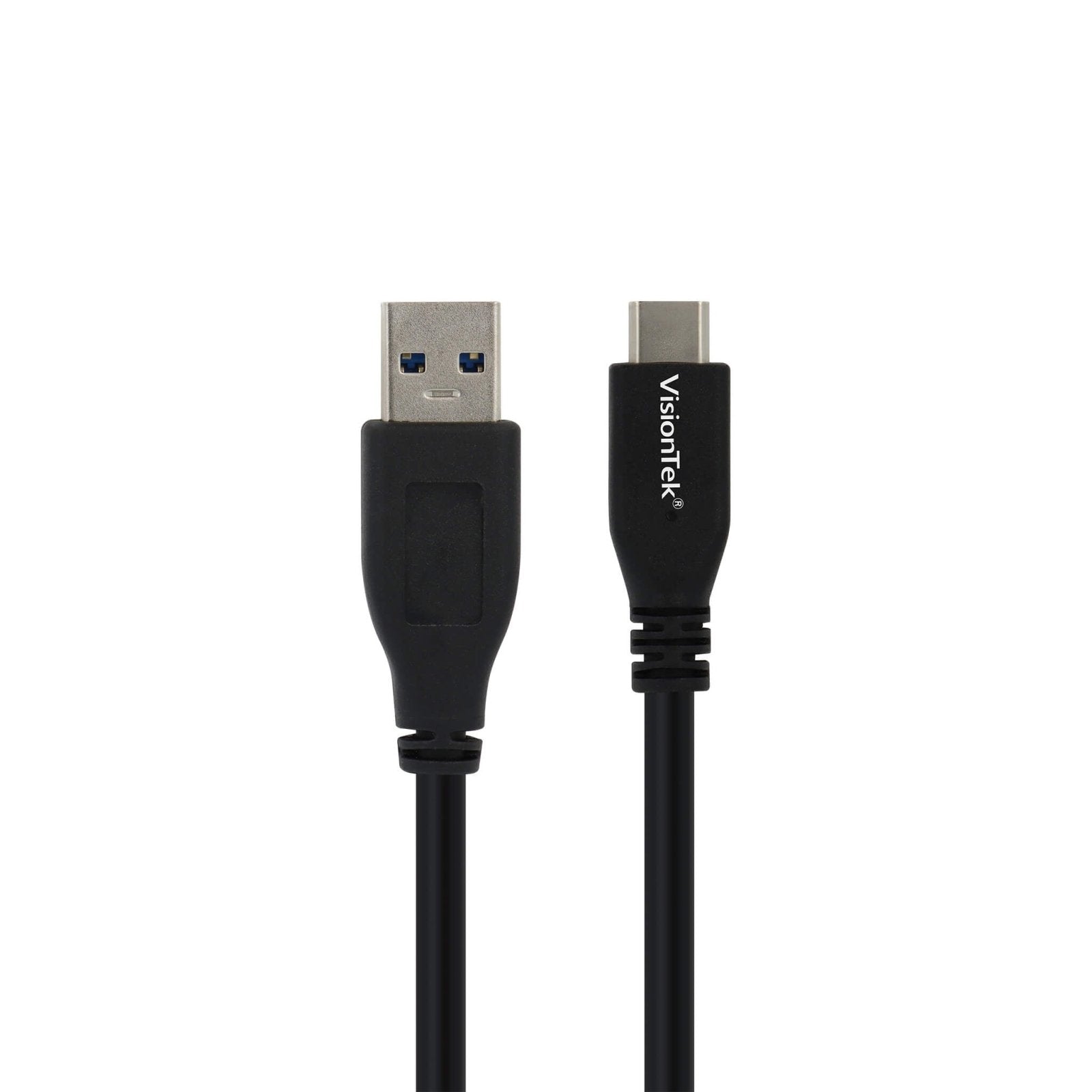 VisionTek.com - VisionTek USB - C to USB - A Cable | 3 ft 3 Inch (1M) | 10Gbps Data Transfer | 12W Charging | USB 3.1 Gen 2 | Compatible with USB - C & USB - A Devices