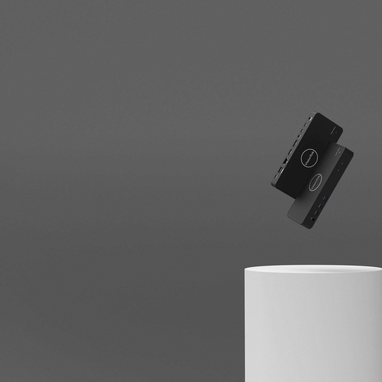 VisionTek.com - VisionTek VT2900 USB - C KVM Docking Station | Dual System Dock | DP Alt Mode | Dual Display | 100W Power Delivery | 130W Power Adapter Included | Windows, Mac Compatible