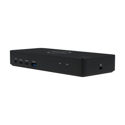 VisionTek.com - VisionTek VT2900 USB - C KVM Docking Station | Dual System Dock | DP Alt Mode | Dual Display | 100W Power Delivery | 130W Power Adapter Included | Windows, Mac Compatible