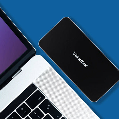 VisionTek.com - VisionTek VT400 USB - C Portable Docking Station - Refurbished | Dual Display | DP Alt Mode | 100W Power Delivery | USB - A, USB - C, Ethernet | Windows, Mac, ChromeOS Compatible