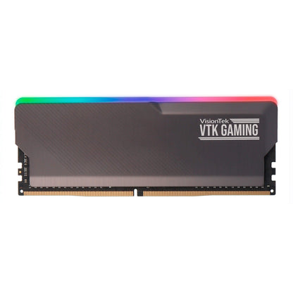VisionTek.com - VTK Gaming RGB DDR4 16GB (2x8GB) 3600MHz CL19 Desktop Memory | Dual - Channel Kit | High - Speed Performance | Aura Sync RGB | Intel XMP 2.0