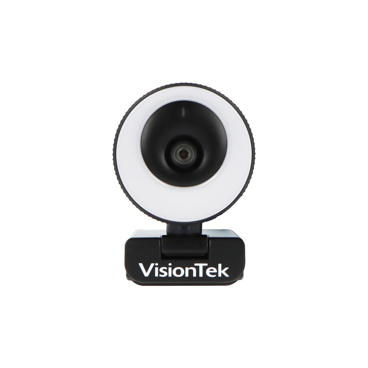 VisionTek.com - VTWC40 1080p Autofocus Webcam | Built - In Ring Light | 60FPS | Dual Mic | Privacy Cover | USB 2.0 | Plug - and - Play | PC, Mac, Chromebook Compatible