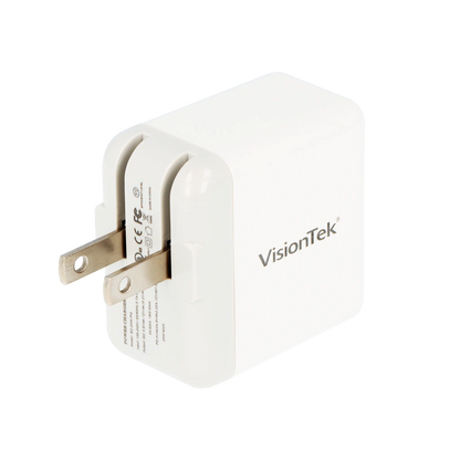 VisionTek.com - VisionTek 20W USB - C Wall Charger | 1 - Port | Fast Charge PD 3.0 | Single USB - C | 20W Power Delivery | Compatible with iPhone, iPad, MacBook, Galaxy, Pixel, and USB - C Devices