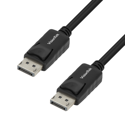 VisionTek.com - VisionTek DisplayPort 1.4 Cable | 9 ft 10 Inch (3M) - 50 Pack | 8K UHD | 4K 120Hz | High - Speed DisplayPort to DisplayPort Connection | Compatible with Monitors, TVs, Projectors