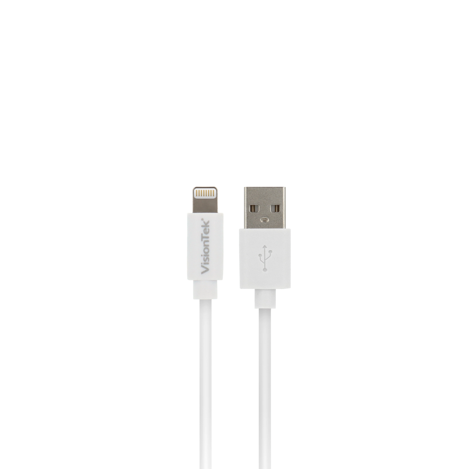 VisionTek.com - VisionTek Lightning to USB Cable | 6.6 feet (2m) | MFi Certified | Charge & Sync | USB - A to Lightning | Compatible with iPhone, iPad & iPod Devices