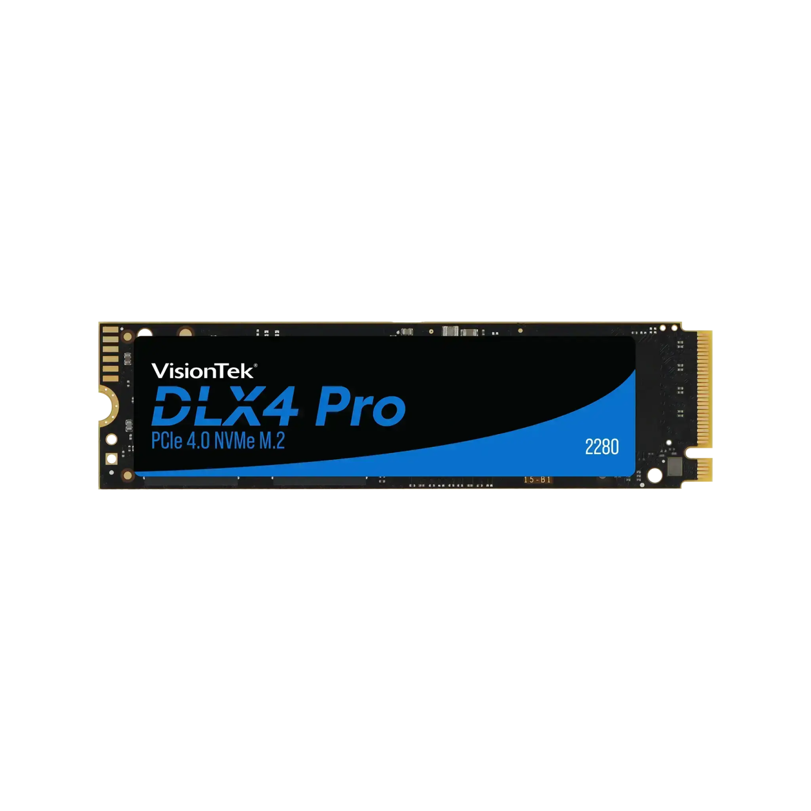 VisionTek.com - VisionTek SSD - 4TB DLX4 Pro M.2 2280 | PCIe Gen4 NVMe | Up to 7415MB/s | DDR4 Cache | Opal 2.0 Self - Encrypting Drive