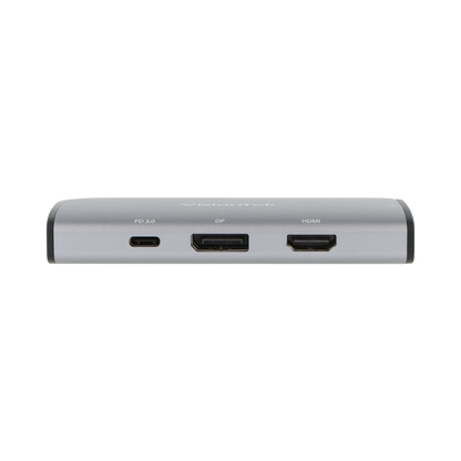 VisionTek.com - VisionTek USB - C MST Display Adapter with Power Passthrough | 3 Displays | DP Alt Mode | 100W Power Delivery | Compatible with Mac, Windows, iPadOS, Chrome & Android