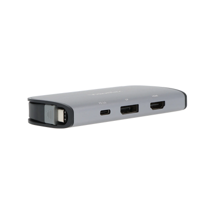 VisionTek.com - VisionTek USB - C MST Display Adapter with Power Passthrough | 3 Displays | DP Alt Mode | 100W Power Delivery | Compatible with Mac, Windows, iPadOS, Chrome & Android