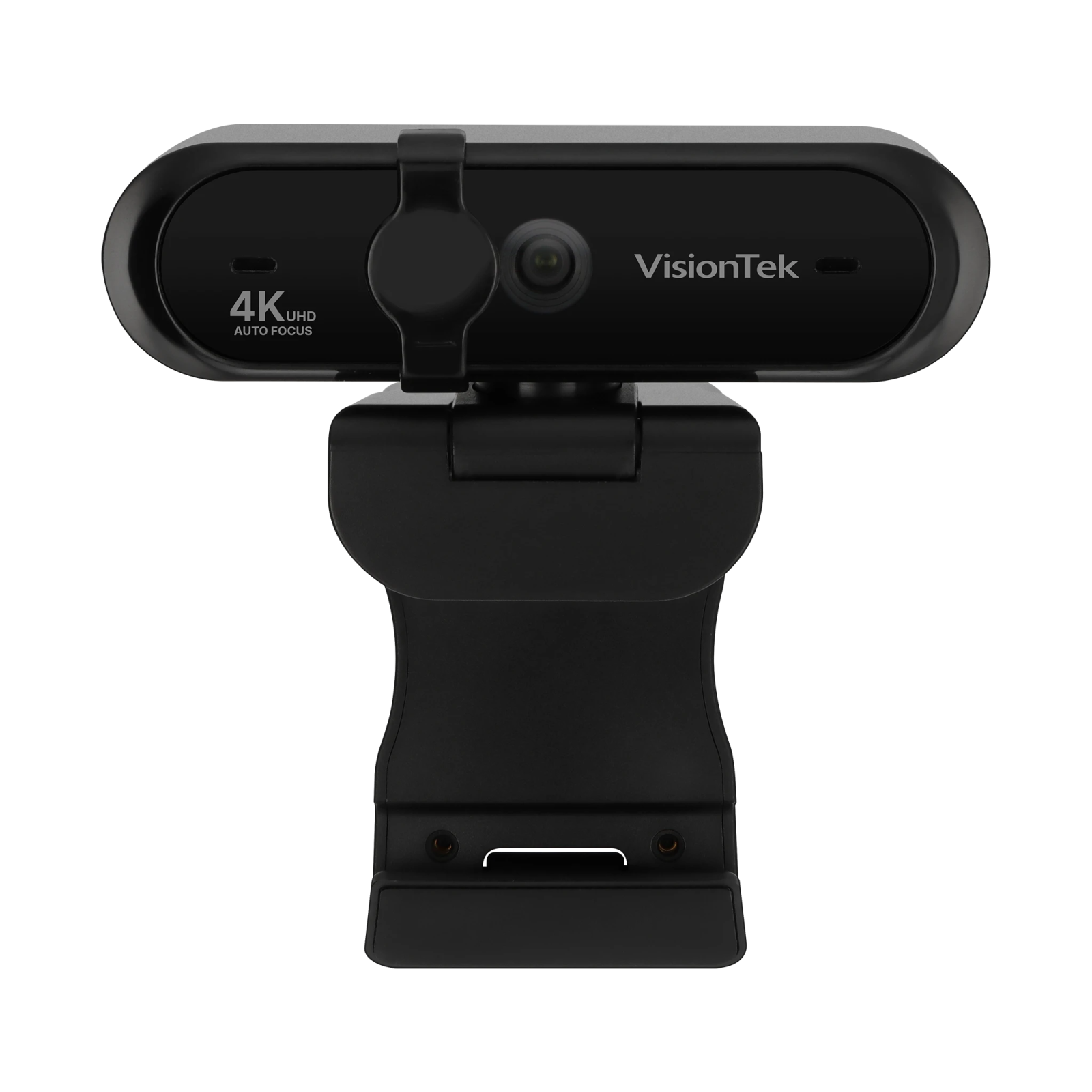 VisionTek.com - VTWC540 4K UHD Webcam | USB 2.0 | Built - in Dual Mic | Privacy Cover | Plug - and - Play | PC, Mac, Chromebook Compatible | TAA